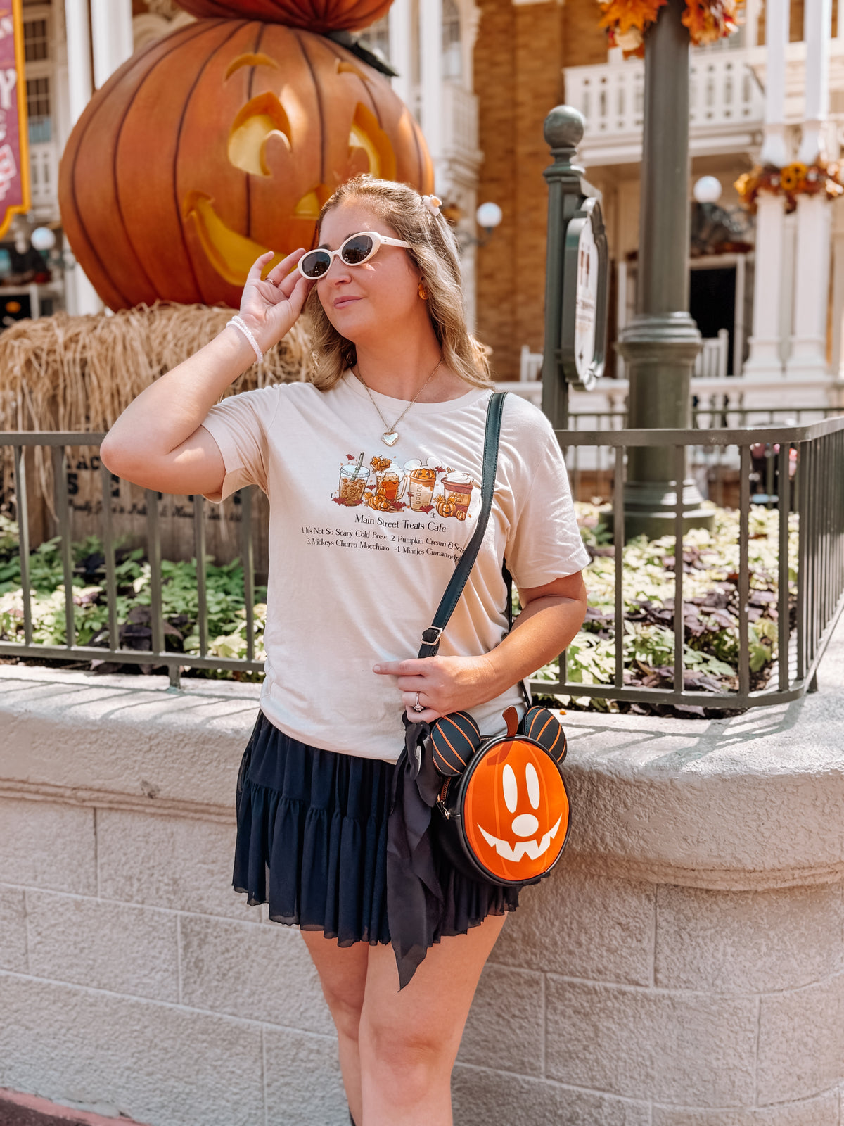 Main Street Pumpkin Treats Tee