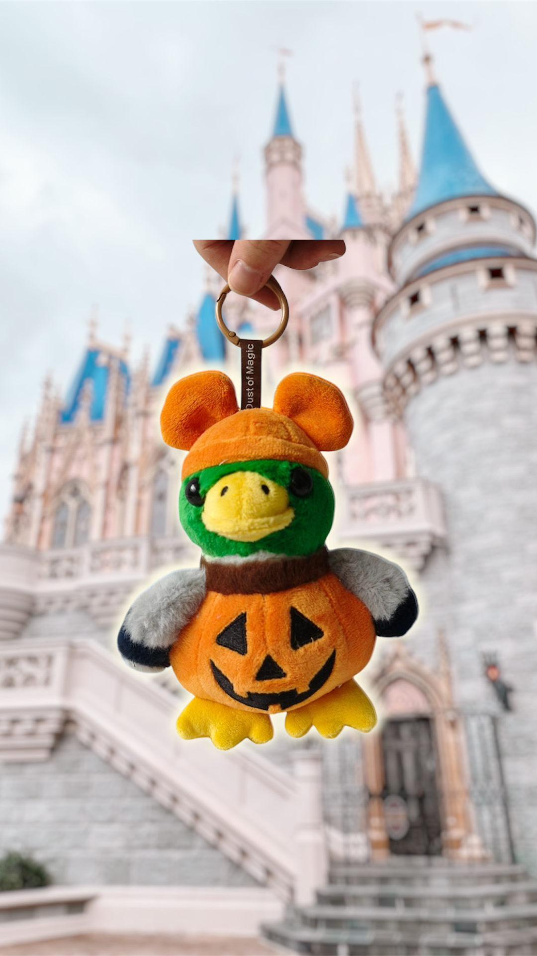 Waffles - The Pumpkin Duck Bag Charm