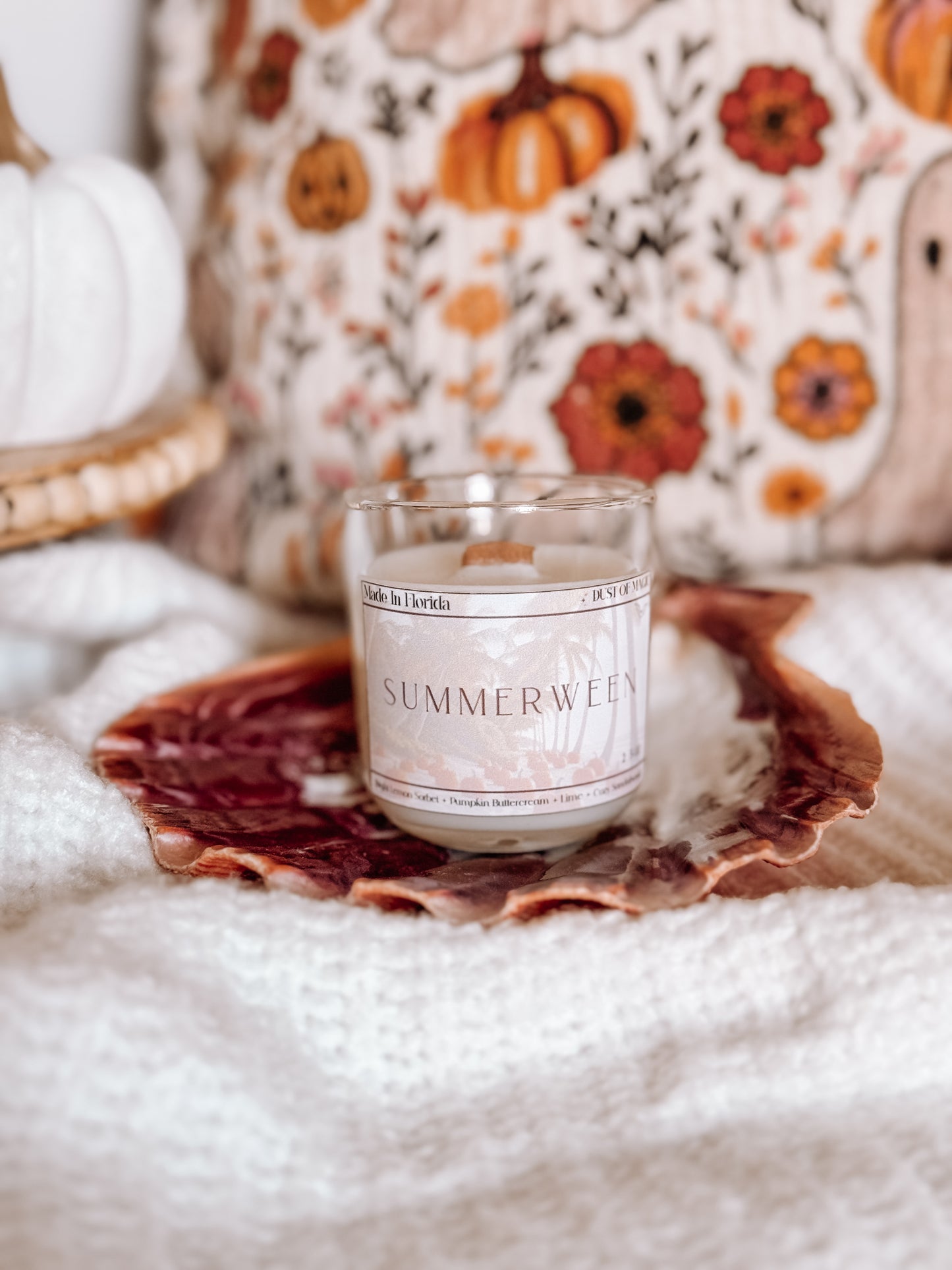 Mini Summerween Candle