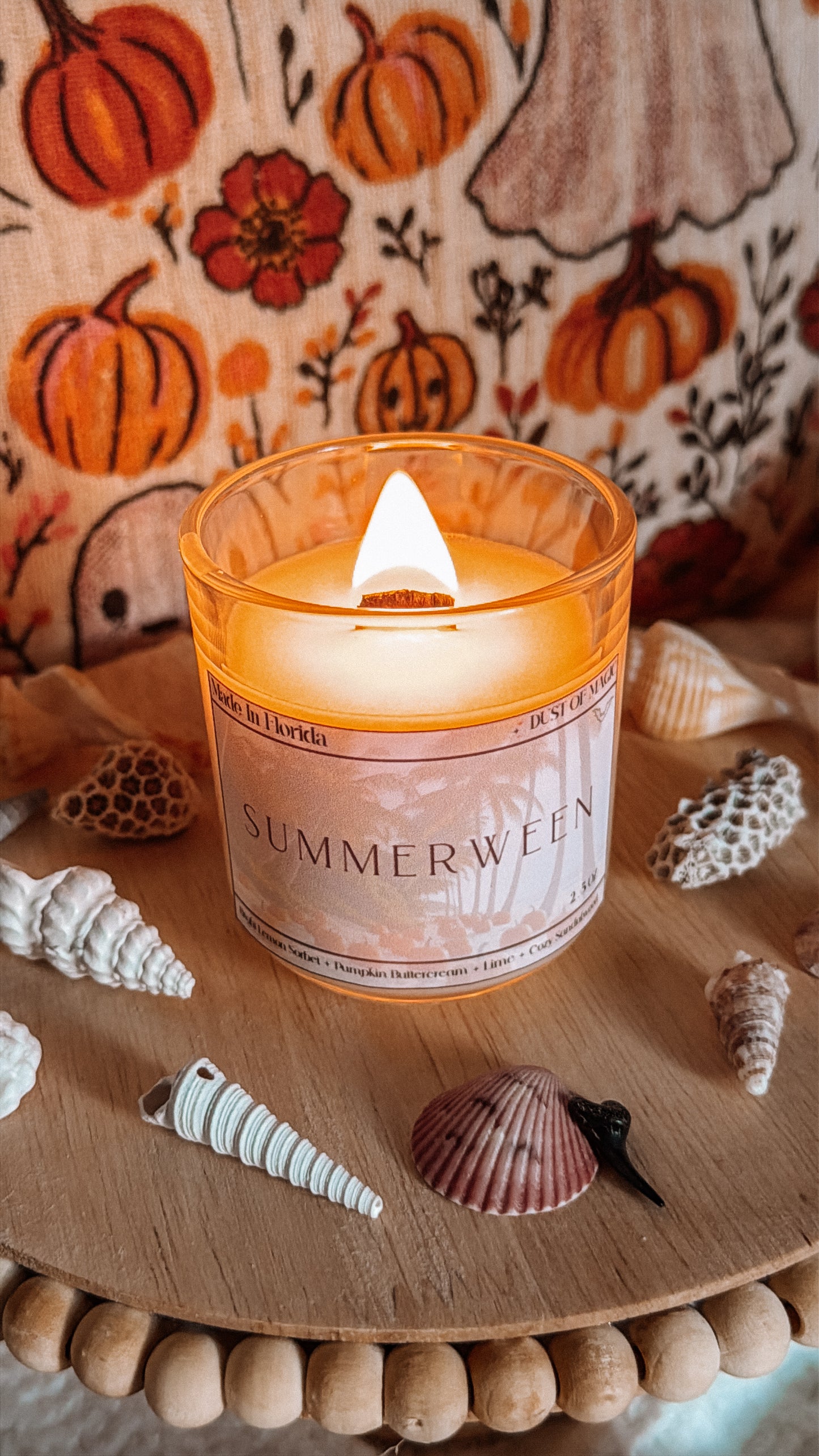 Mini Summerween Candle