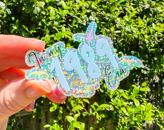 1989 ERA Holographic Sparkling Sticker